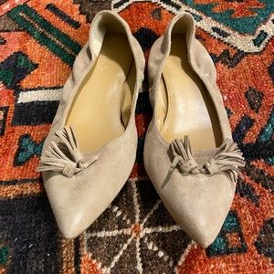 J. Crew Pointed Flats - never worn
